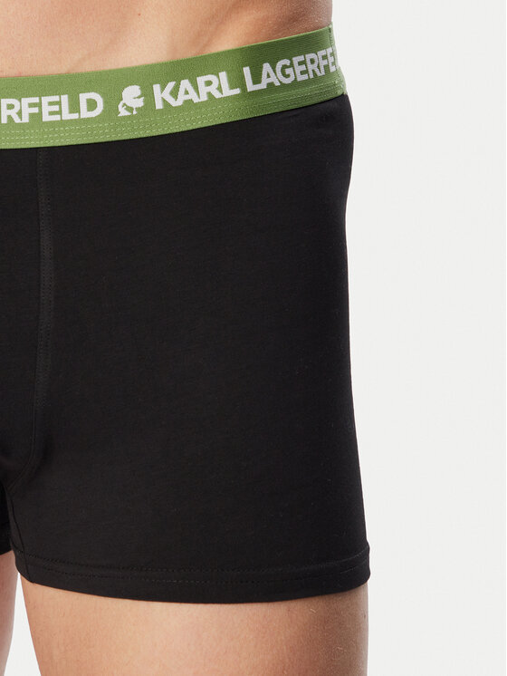 KARL LAGERFELD KARL LAGERFELD Conjunto de calzoncillos boxer B1M47030 Negro