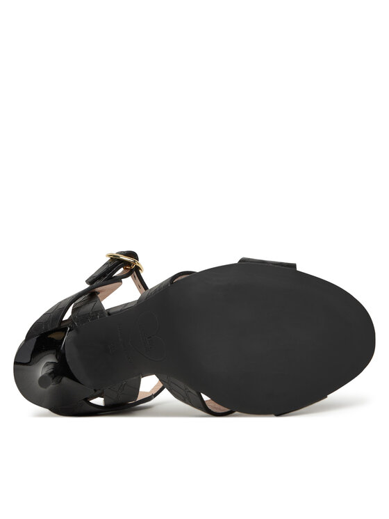 LOVE MOSCHINO Босоніжки LOVE MOSCHINO JA16069G1MIB0000 Чорний