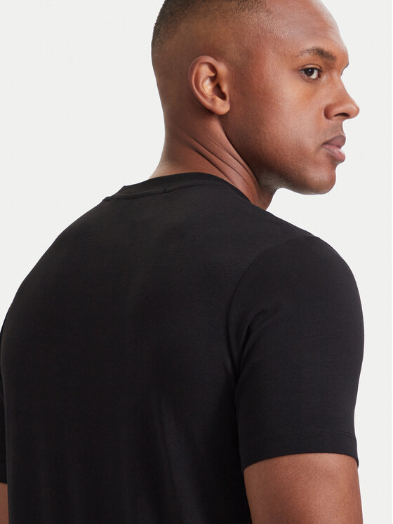 KARL LAGERFELD KARL LAGERFELD Camiseta 755042 564235 Negro Regular Fit