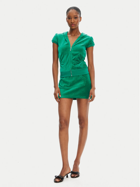 Juicy Couture Juicy Couture Minifalda Heritage JCGGS125022 Verde Slim Fit