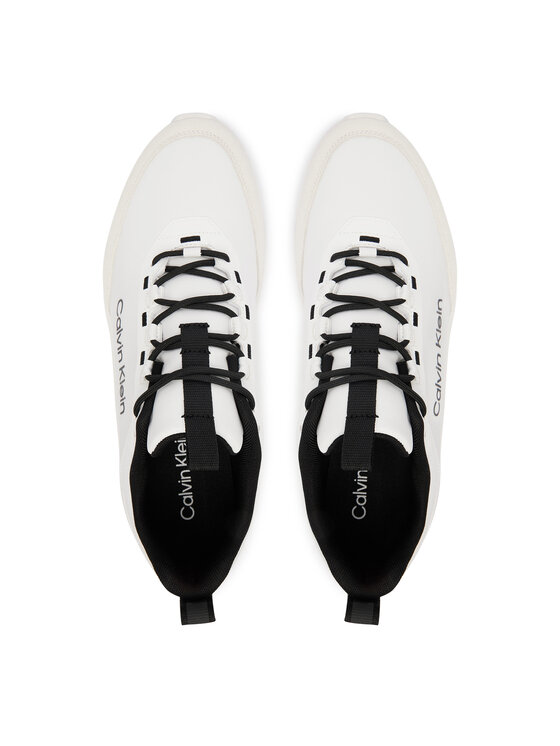 Calvin Klein Сникърси Calvin Klein Light Eva Runn Ess Laceup Ny-Su HM0HM02342 Бял