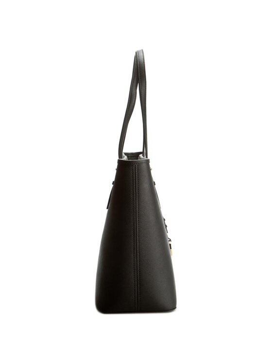 Michael Kors Ročna torba Michael Kors Jet Set Travel 30T5GTVT2L Črna