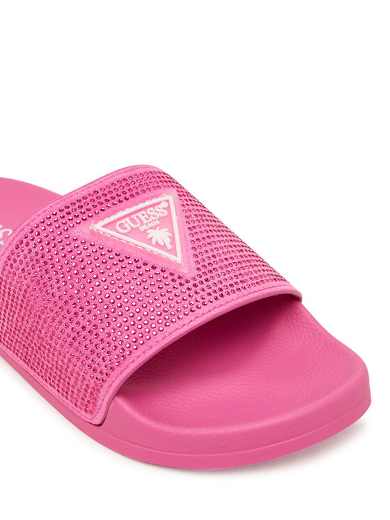 Guess Шльопанці Guess E6GZ16 BB00F Рожевий