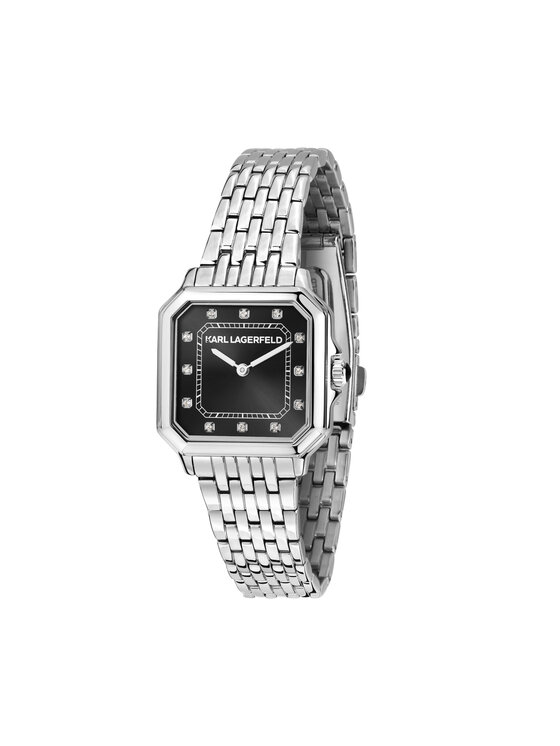 KARL LAGERFELD Pulkstenis KARL LAGERFELD R0553110507 Sudraba