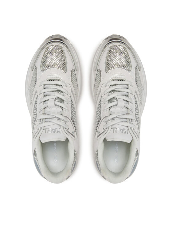 KARL LAGERFELD Sneakersy KARL LAGERFELD Komet KL65624M Bílá