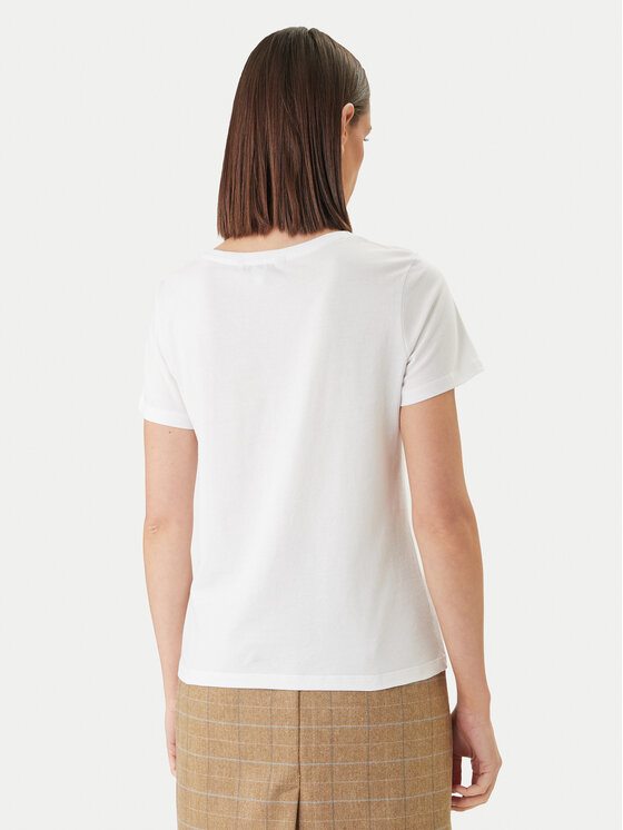 Barbour Barbour Camiseta Brambles LTS0712WH11 Blanco Regular Fit