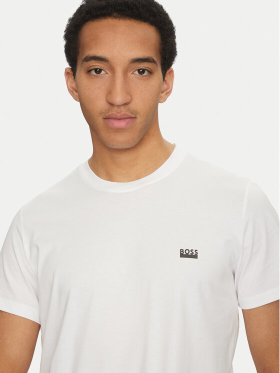 BOSS BOSS Póló 50531401 Fehér Regular Fit