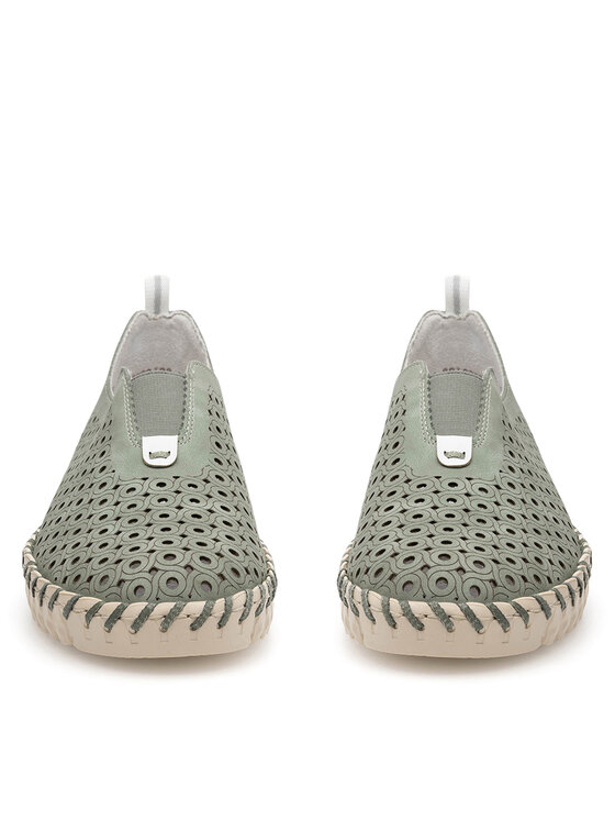 Rieker Pantofi Rieker N1963-52 Verde
