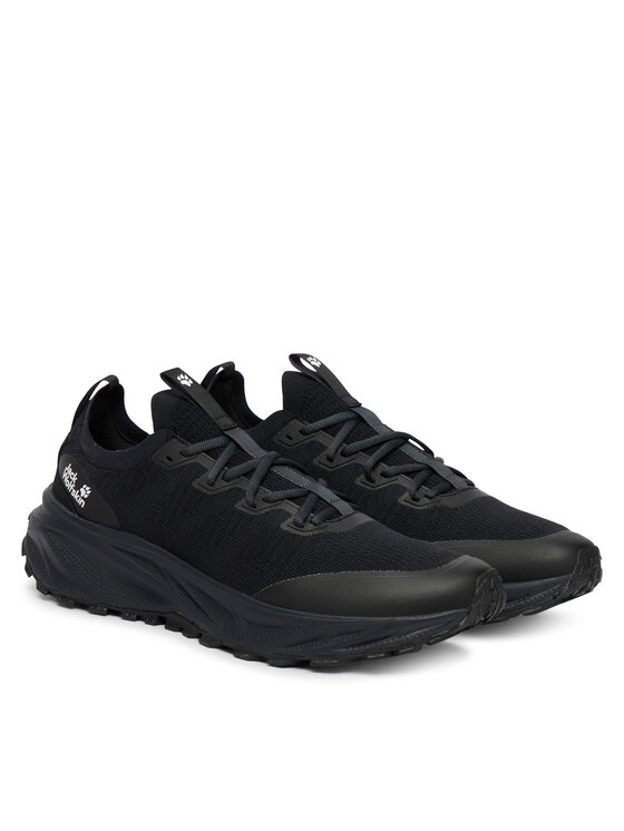 Jack Wolfskin Трекінгові черевики Jack Wolfskin Ps Trail Knit Low A65583 Чорний