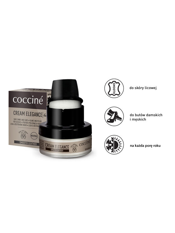 Coccine Крем для взуття Coccine Cream Elegance 55/26/50/01/Z/V7