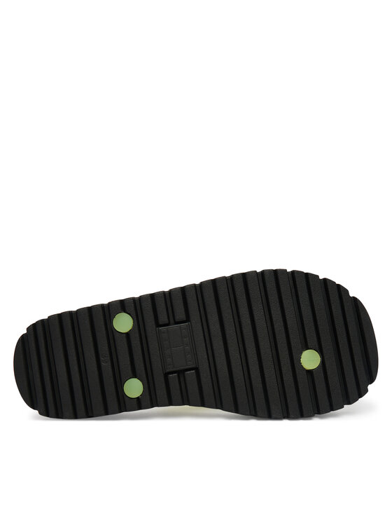Tommy Jeans Flip flop Tommy Jeans Tjw Cleated Jelly Summer Sandal EN0EN02954 Verde