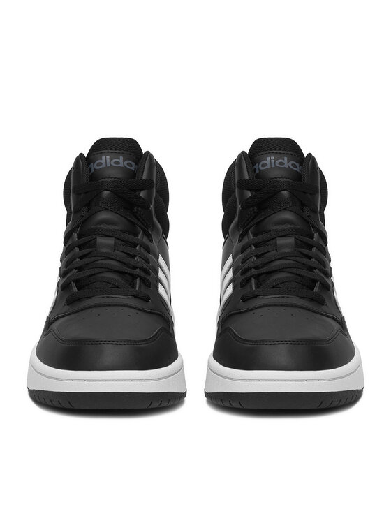 adidas Sneakersy adidas HOOPS 3.0 MID GW3020 Czarny