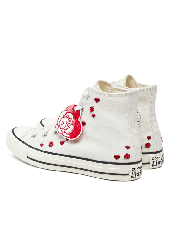 Converse Кеди Converse Chuck Taylor All Star Roses A13650C Білий