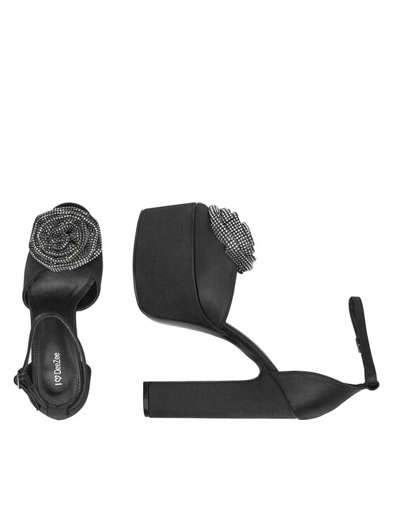 DeeZee Туфлі DeeZee PXH1631310 Чорний