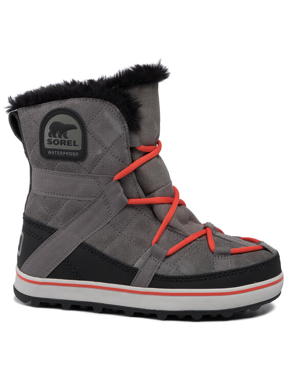 Sorel Śniegowce Sorel Glacy Explorer Shortie NL2079 Szary