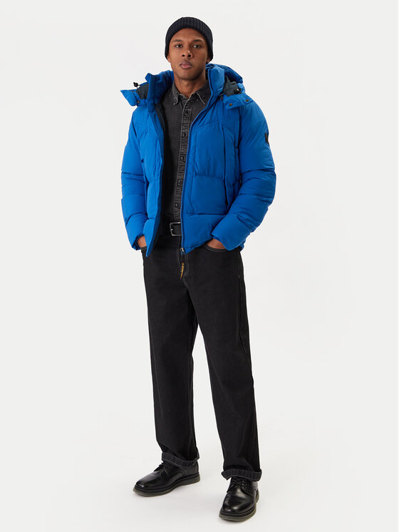 G-STAR G-Star Raw Zimska jakna G Whistler D26885-D518 Plava Regular Fit