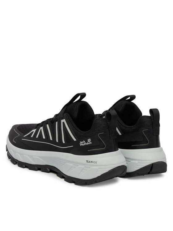 Jack Wolfskin Трекінгові черевики Jack Wolfskin Wild Hike Low A65582 Чорний