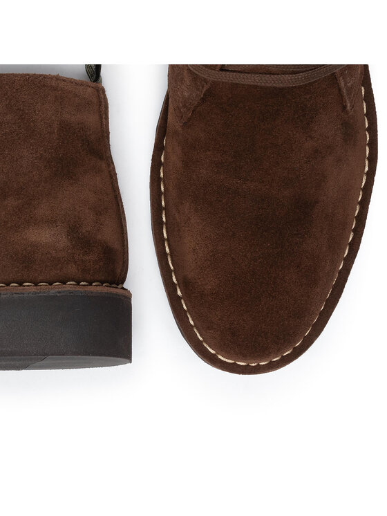 Polo Ralph Lauren Gležnjarji Polo Ralph Lauren Talan Chukka 803759747004 Rjava