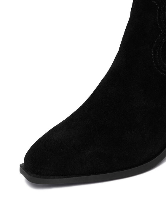 DeeZee Kovbojské topánky DeeZee W4LD190203 Čierna