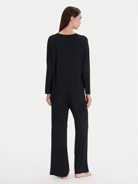 Ysabel Mora Ysabel Mora Pijama 10773 Negro Relaxed Fit