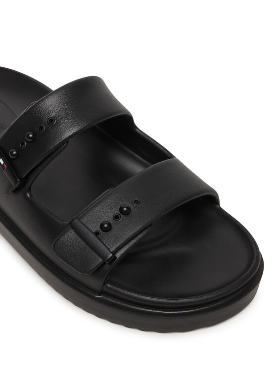 Tommy Hilfiger Šľapky Tommy Hilfiger Light Adjustable FM0FM05757 Čierna