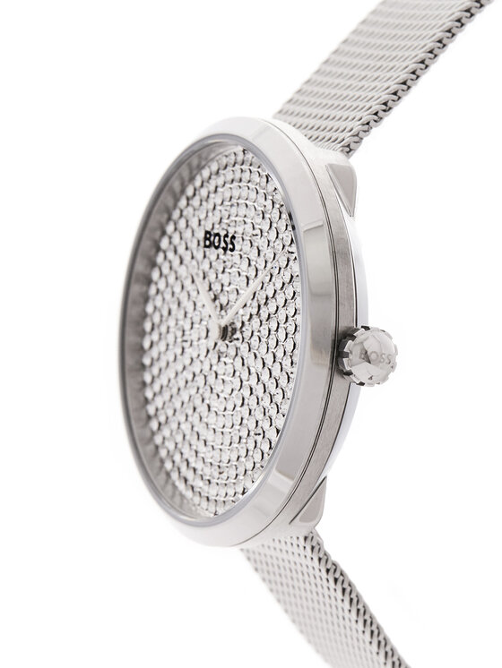 BOSS Hodinky BOSS Praise 1502657 Strieborná
