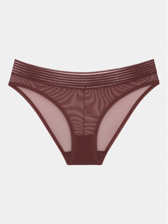 Triumph Triumph Класичні труси Tempting Sheer Highleg Tai 10215956 Коричневий