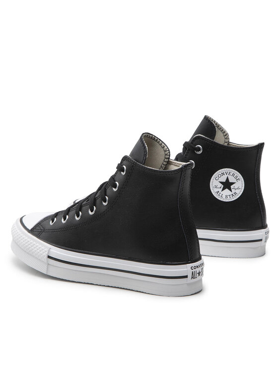 Converse Plátěnky Converse Ctas Eva Lift Hi A02485C Černá