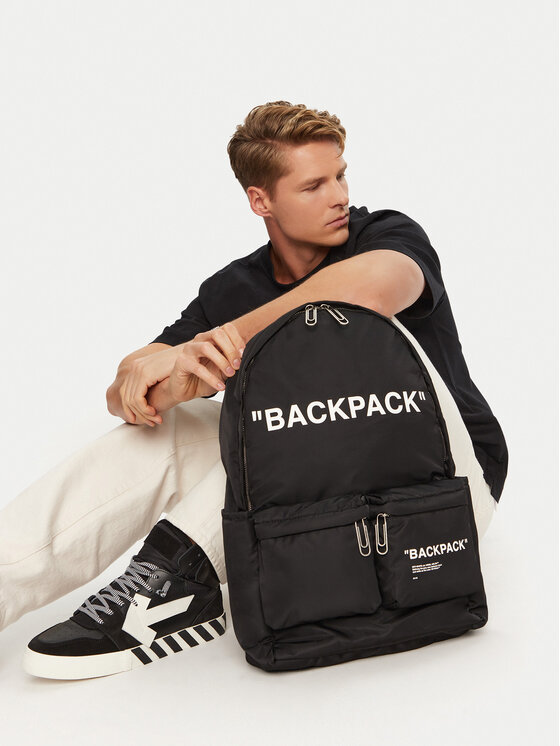 Off-White Раница Off-White OMNB003F22FAB0041001 Черен