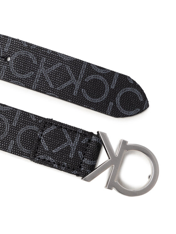 Calvin Klein Cintura da donna Calvin Klein Ck Mono Belt 3Cm K60K606446 Nero