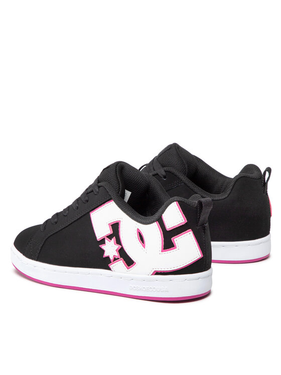 DC Shoes Sneakersy DC Shoes Court Graffik 300678 Černá