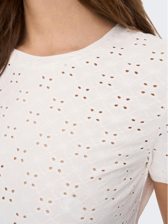 JDY JDY Футболка 15158450 Білий Regular Fit