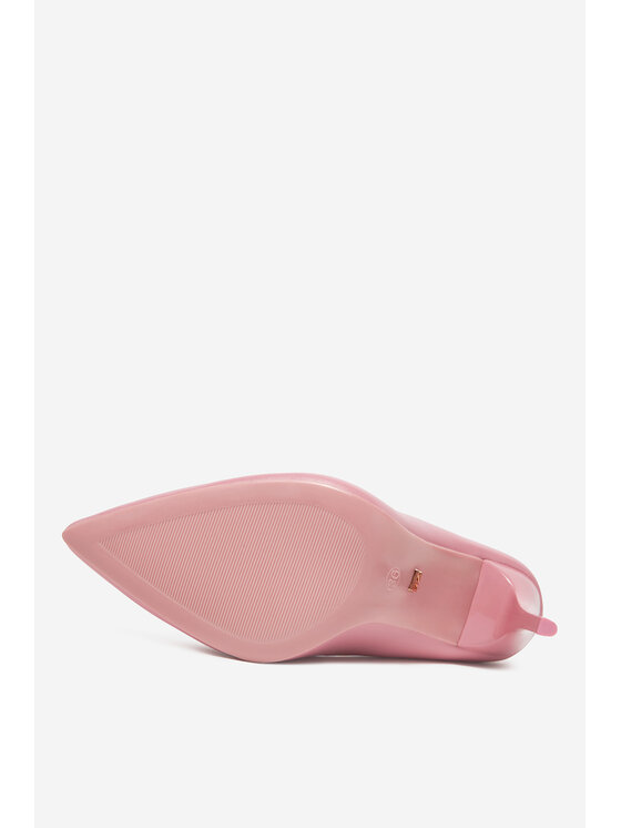 DeeZee Pantofi cu toc subțire DeeZee AB2-4503 Roz