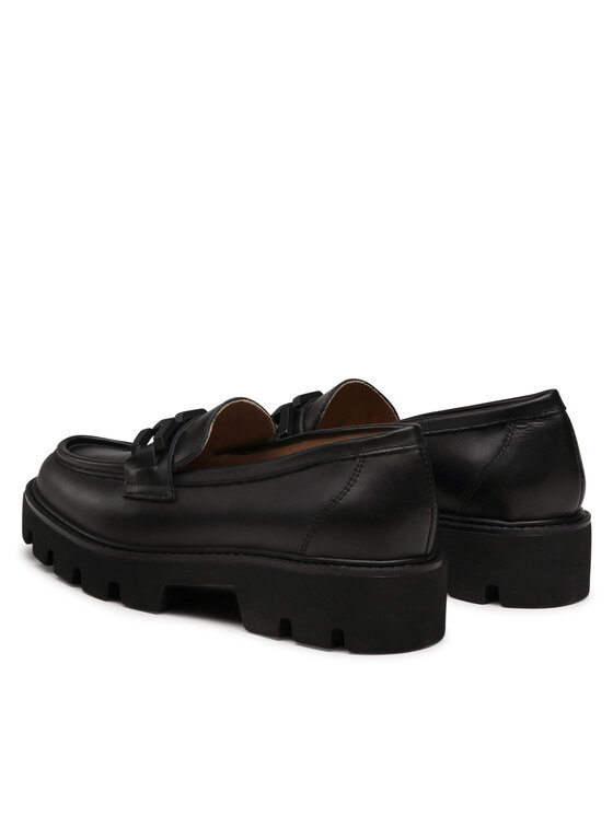Badura Loafersy Badura TROPEA-E23-28188PE Czarny