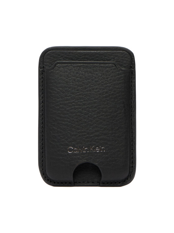 Calvin Klein Puzdro na kreditné karty Calvin Klein LV04D1162G Čierna