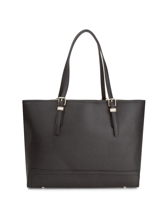Tommy Hilfiger Дамска чанта Tommy Hilfiger Honey Med Tote AW0AW04547 Черен