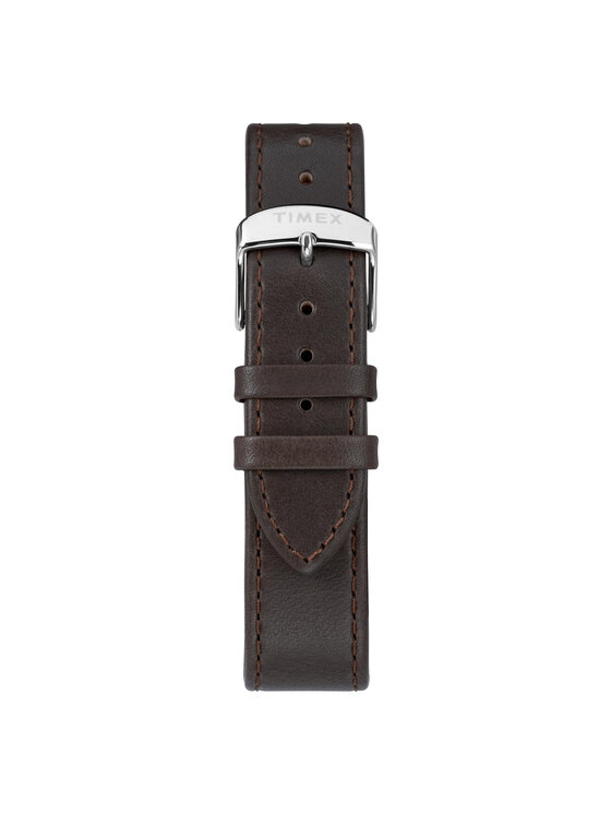 Timex Ρολόι Timex Standard TW2T21000 Καφέ
