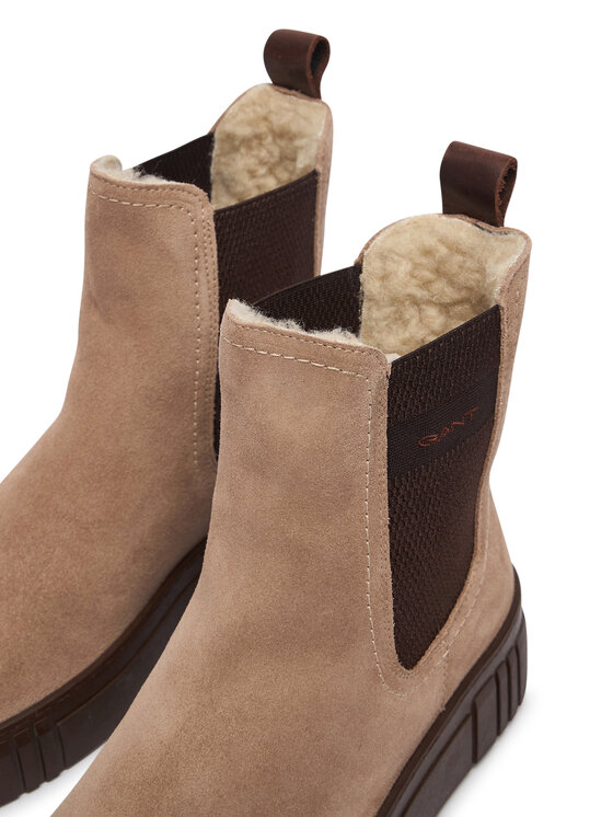 Gant Kotníková obuv s elastickým prvkem Gant Snowmont 33553431 Hnědá