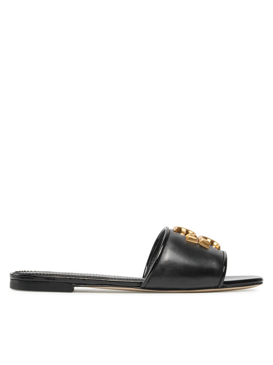 Tory Burch Шльопанці Tory Burch Eleanor Slide 88744 Чорний