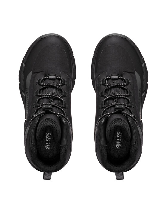 Geox Gležnjarji Geox J Flexyper Plus Boy J46LCA 0FU50 C0005 M Črna