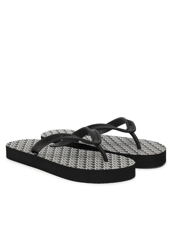 Armani Exchange В'єтнамки Armani Exchange XDQ010 XV700 MC482 Чорний