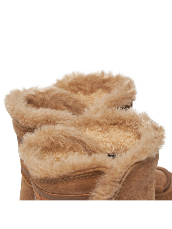 Moon Boot Апрески Moon Boot Crib Suede 34010300001 Кафяв