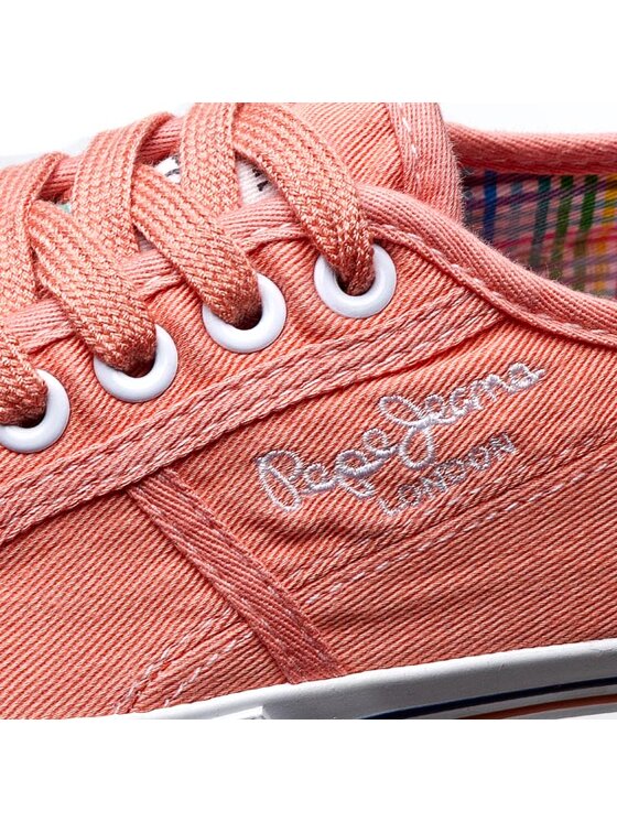 Pepe Jeans Teniszcipő Pepe Jeans Aberlady PLS30001 Narancssárga