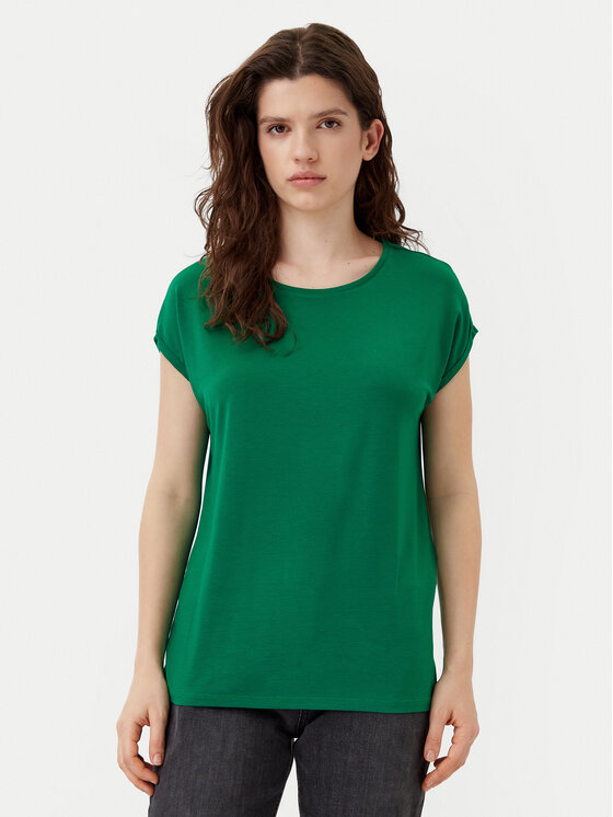 Vero Moda Vero Moda Футболка Ava 10284468 Зелений Regular Fit
