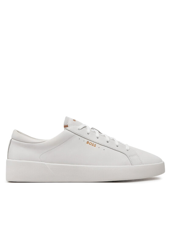 BOSS Sneakersy Boss Belwar Tenn lt 50522865 Bílá