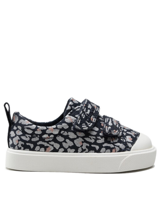 Clarks Кеди Clarks City Bright T. 261652036 Cиній