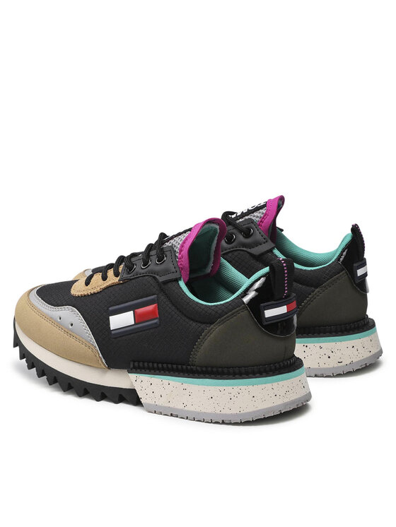 Tommy Jeans Сникърси Tommy Jeans Wmns The Cleat EN0EN01507 Черен