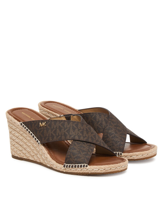 MICHAEL Michael Kors Еспадрильї MICHAEL Michael Kors Kenzie 40R6KZMS1B Коричневий