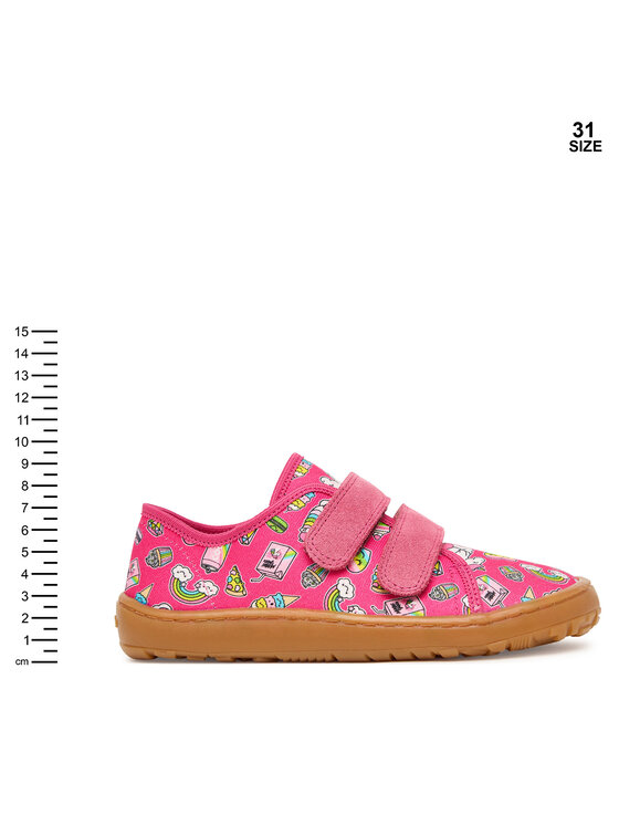 Froddo Тапочки Froddo Barefoot Canvas G1700440-10 D Рожевий