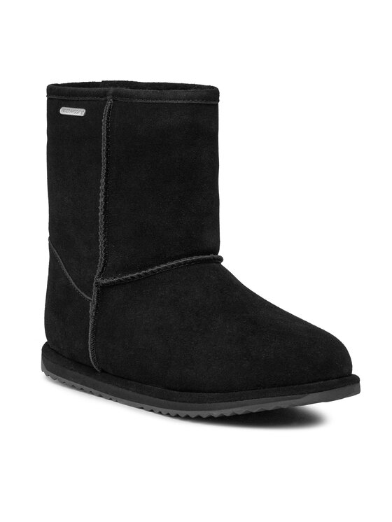 EMU Australia Snehule EMU Australia Brumby Lo Teens T10773 Čierna